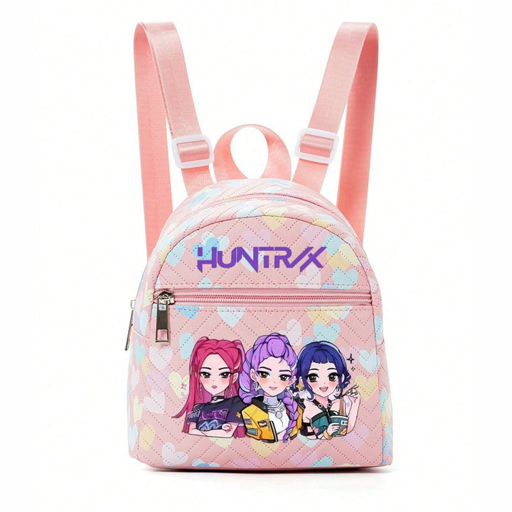KDH K-pop inspired mini Backpack for girls-pink heart