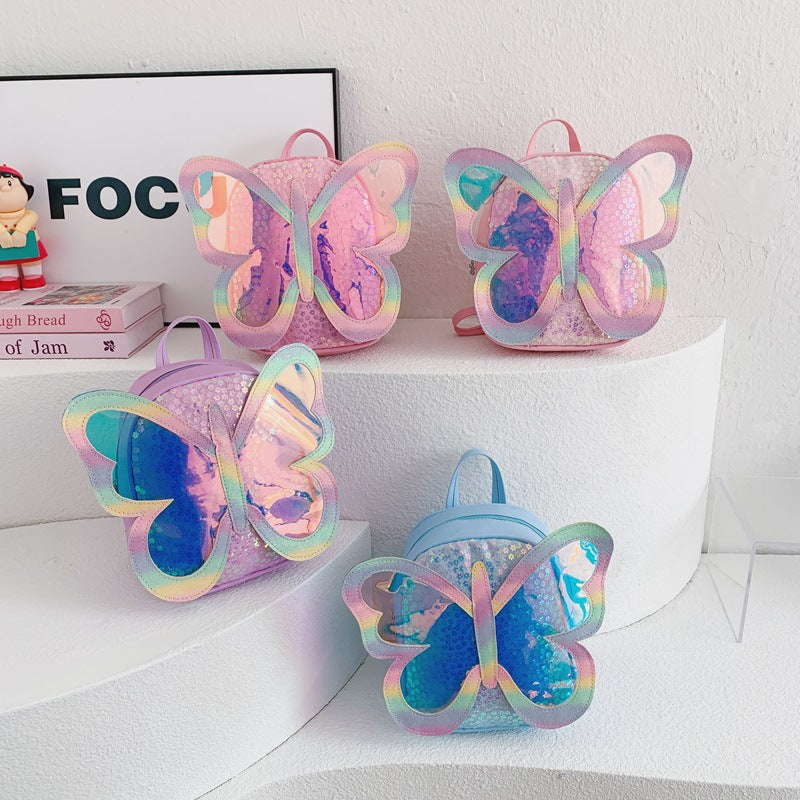 Sequin Butterfly-Wing Backpack for little Girls
