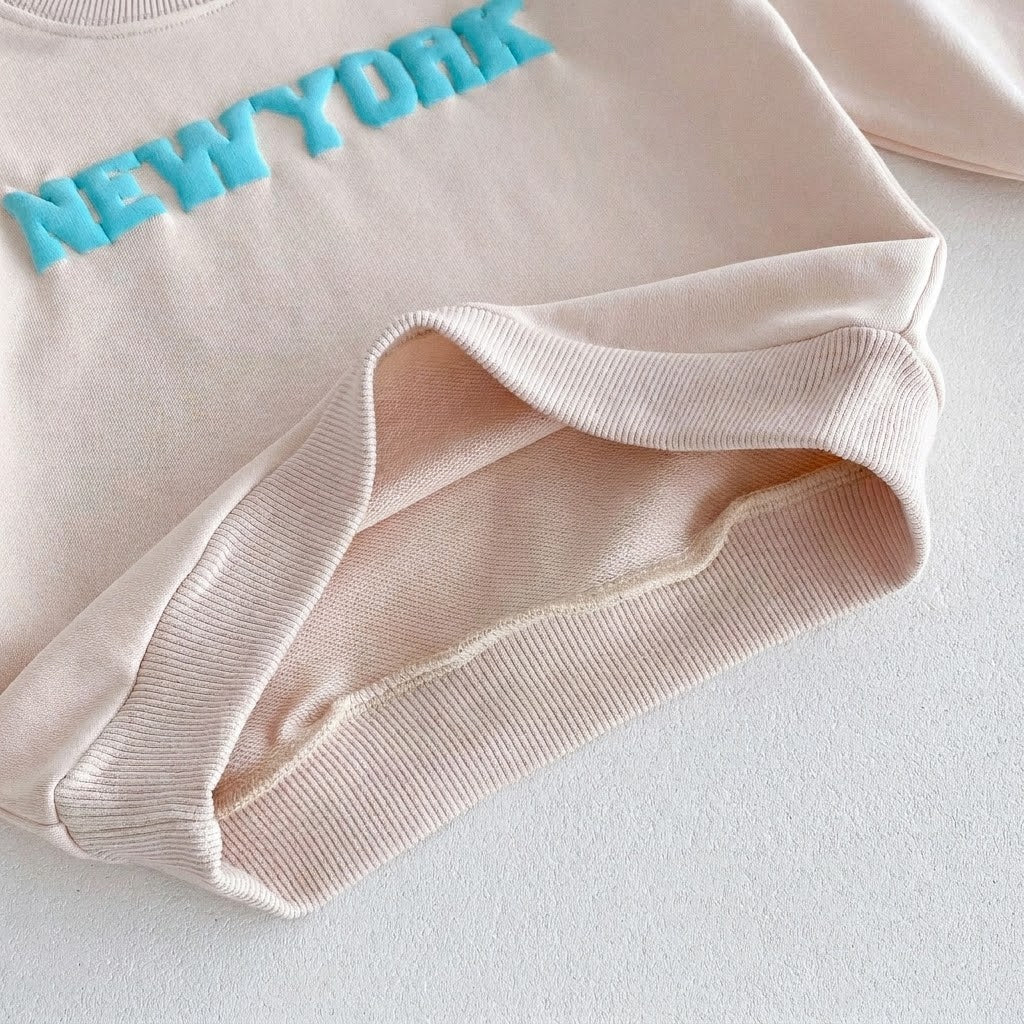 New York Baby Sweatshirt &amp; Sweatpants Set