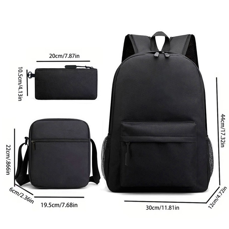 Demon Hunter Girl Group Backpack Three-Piece Set