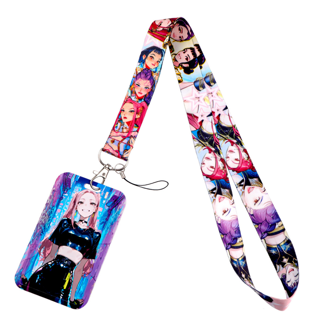 KDH K-pop inspired Phone lanyard card holder