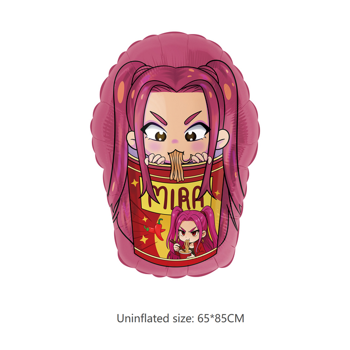 KDH K-pop inspired printed aluminum foil balloon-50unit