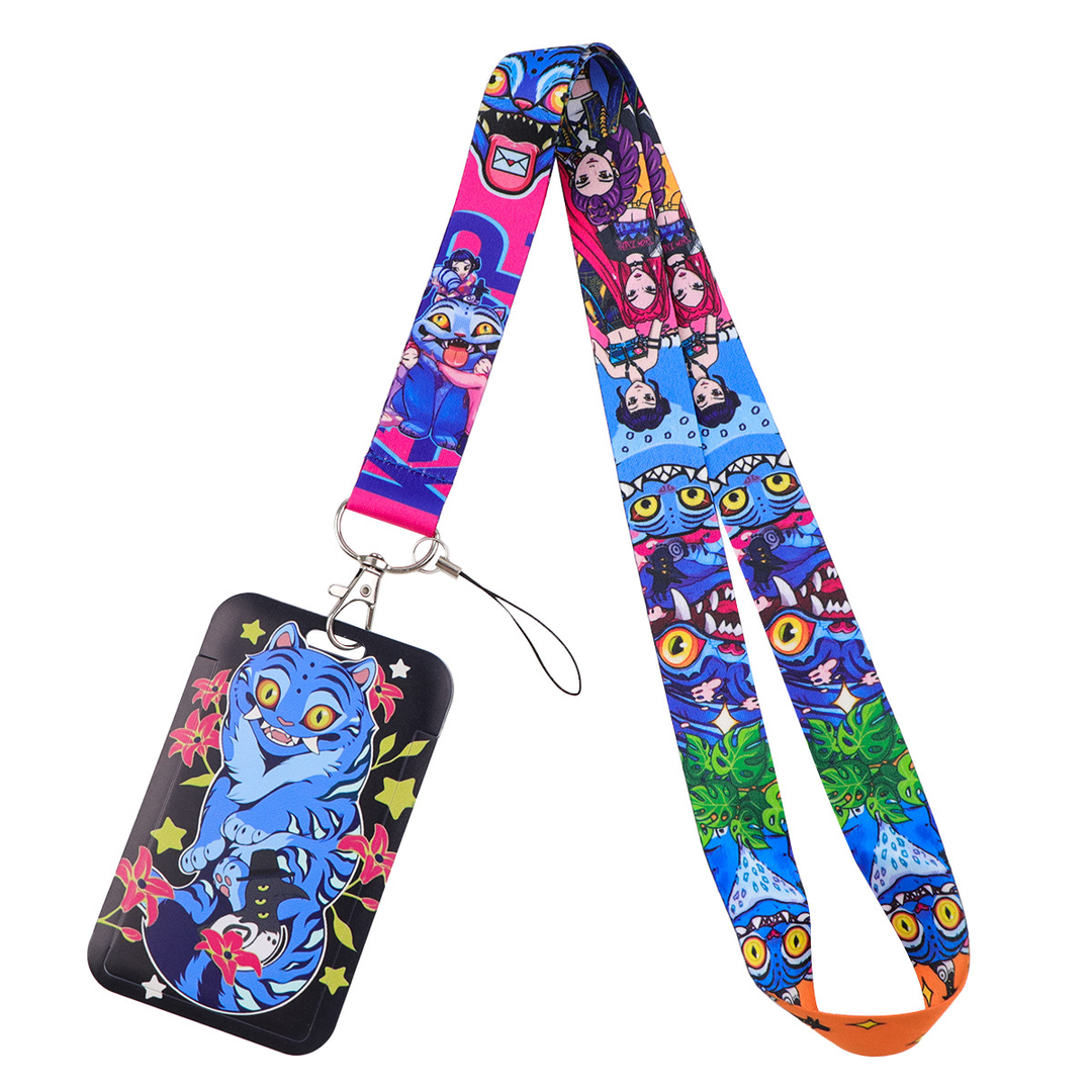 KDH K-pop inspired Phone lanyard card holder
