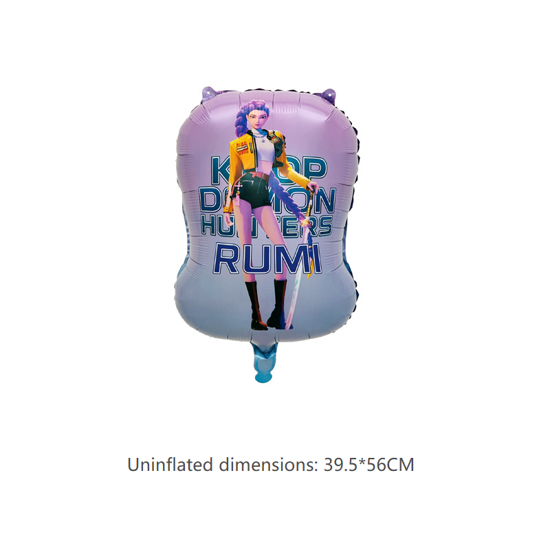 KDH K-pop inspired printed aluminum foil balloon-50unit