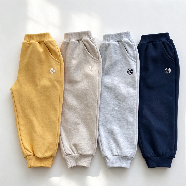 Zip-Up Hoodie Jacket &amp; Sweatpant 2PCS Set for Boys and Girls