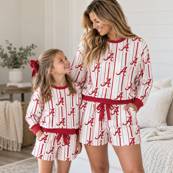 Mommy&Me Game Day Matching Set Family Football Matching Outfit