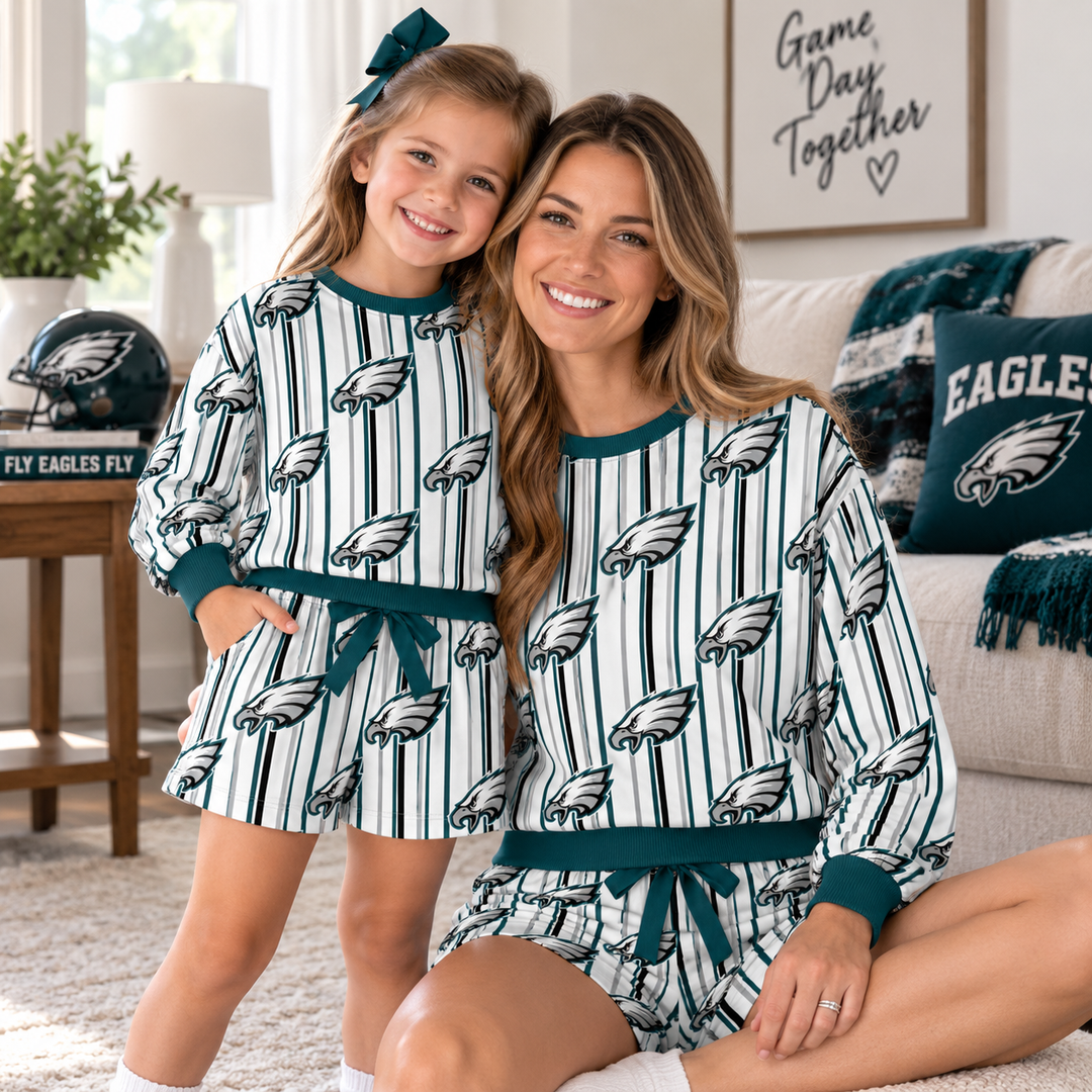 Mommy&Me Game Day Matching Set Family Football Matching Outfit