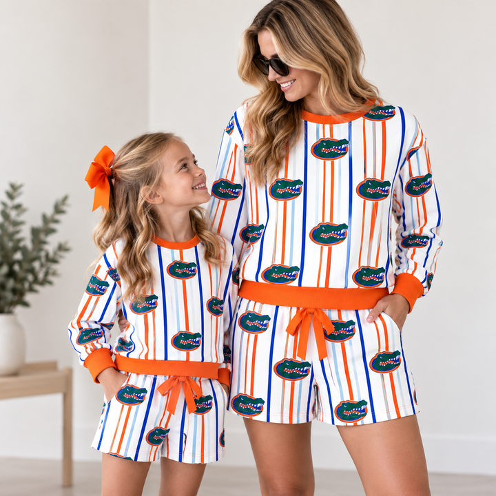 Mommy&Me Game Day Matching Set Family Football Matching Outfit