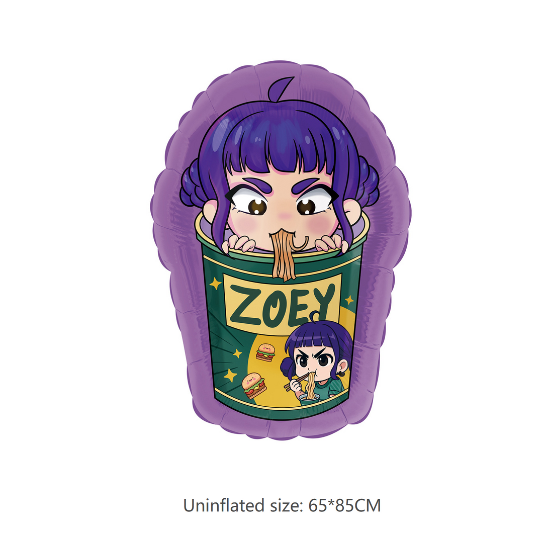 KDH K-pop inspired printed aluminum foil balloon-50unit