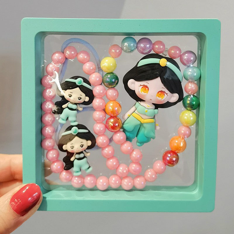 Girls' princess necklace jewelry set gift for friends