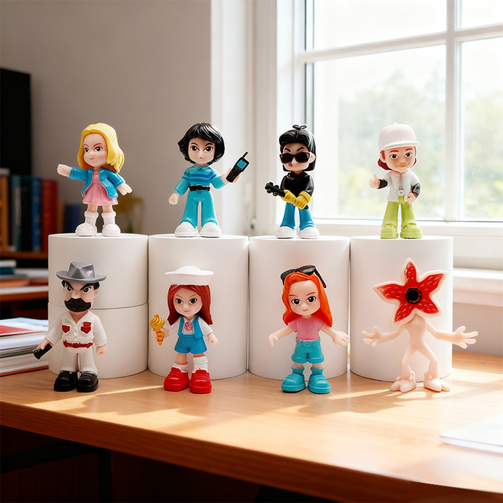 Stranger Things Carnivorous Plant Figurine Model Desktop Ornament Bag (6 Styles)