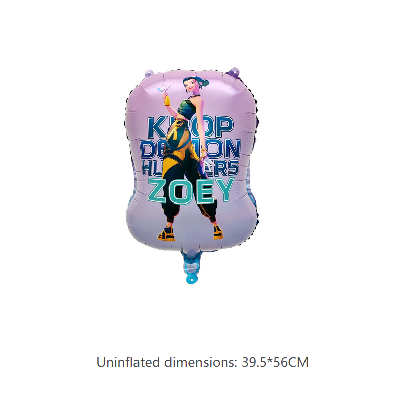 KDH K-pop inspired printed aluminum foil balloon-50unit