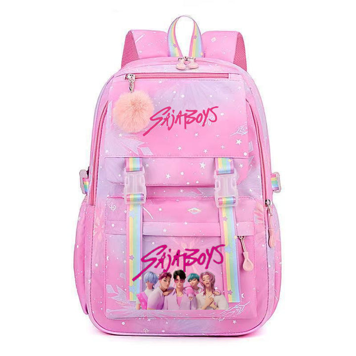 KDH K-pop inspired large-capacity student backpacks