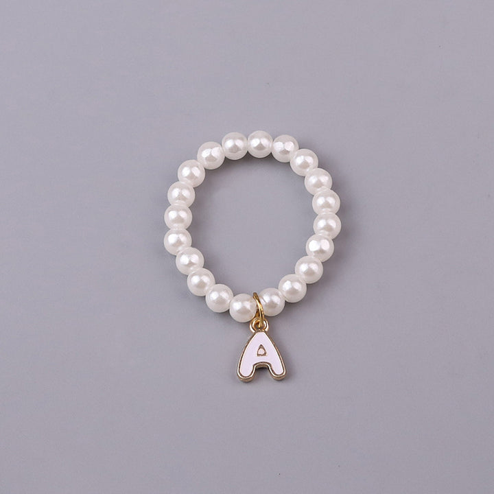 10cm dolls Letter Pearl Necklace dolls accessory