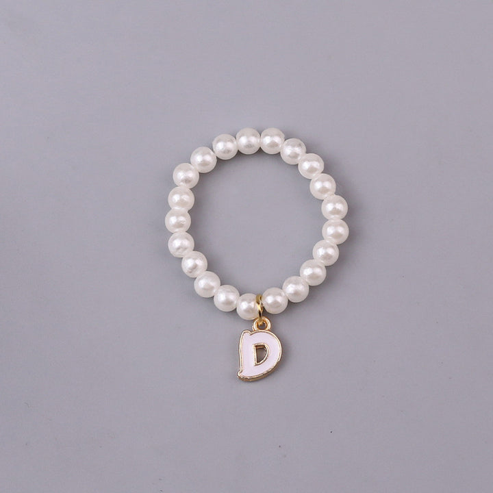 10cm dolls Letter Pearl Necklace dolls accessory