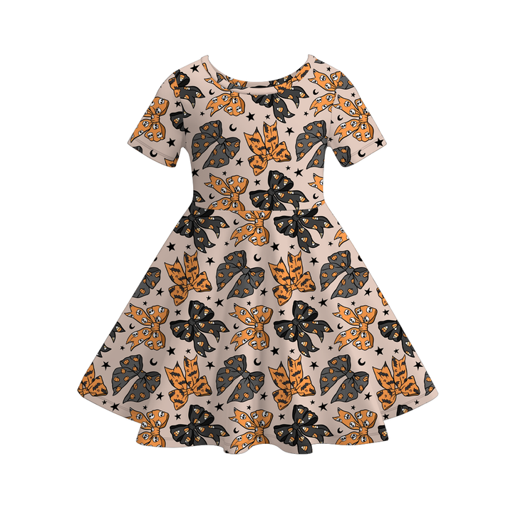 Halloween All-Over Printed Twirl Dress