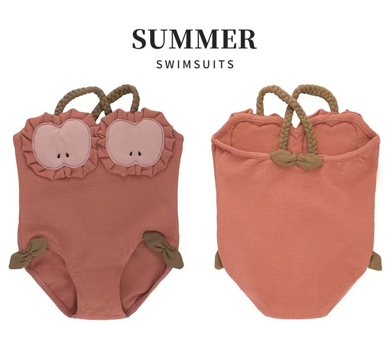 Fruit shape cute swimsuit for girls