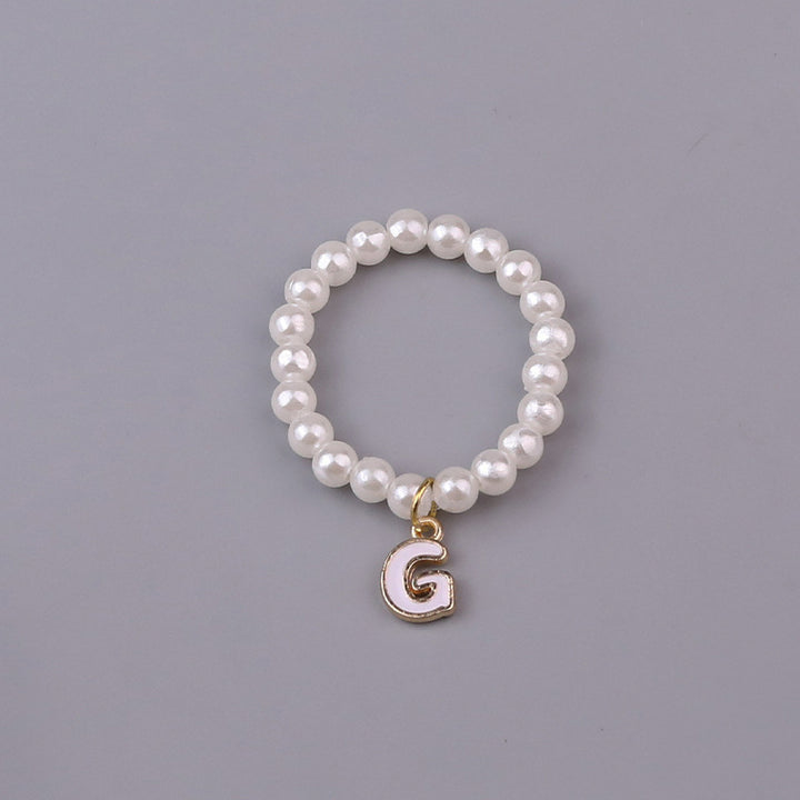 10cm dolls Letter Pearl Necklace dolls accessory