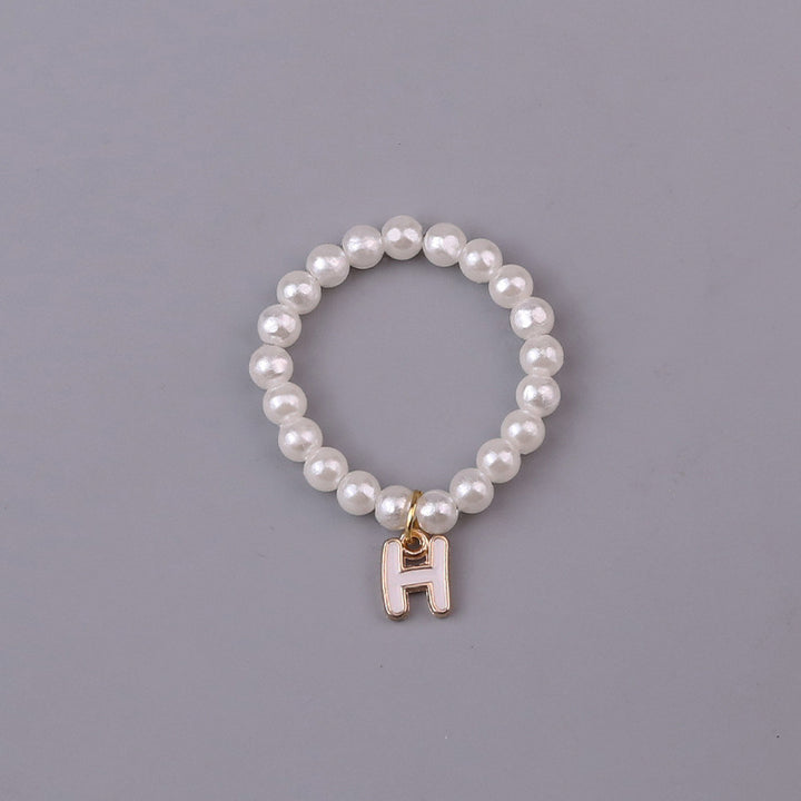 10cm dolls Letter Pearl Necklace dolls accessory