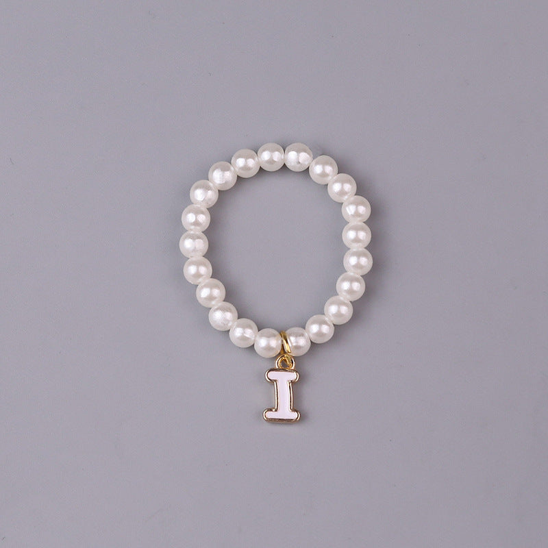 10cm dolls Letter Pearl Necklace dolls accessory