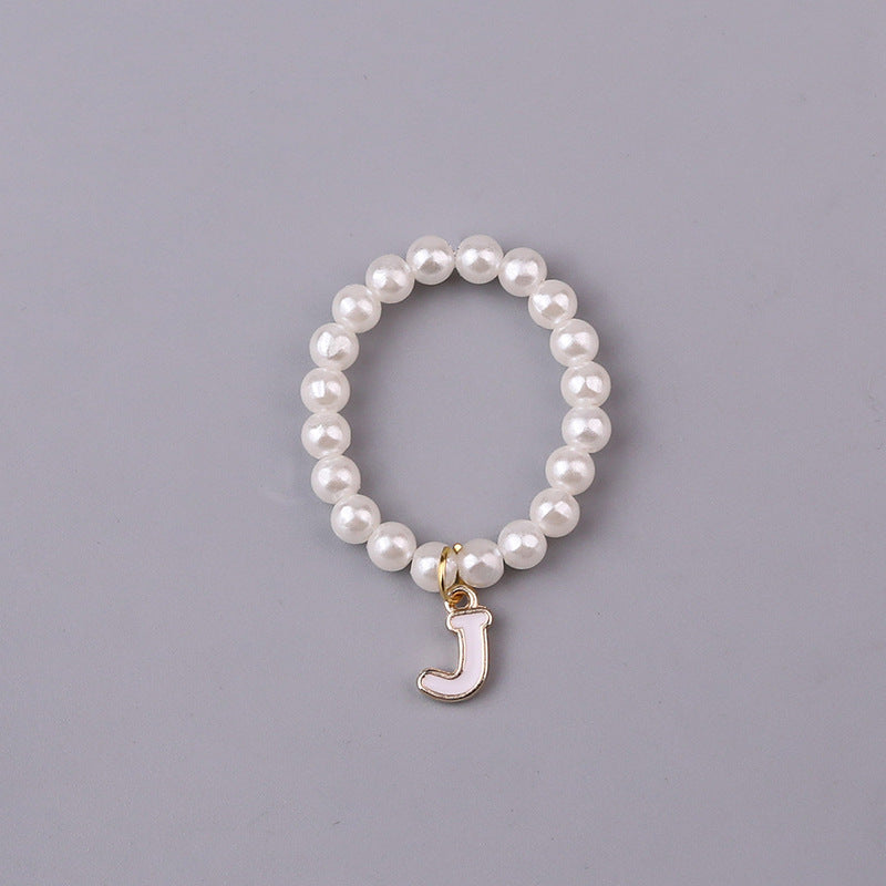 10cm dolls Letter Pearl Necklace dolls accessory