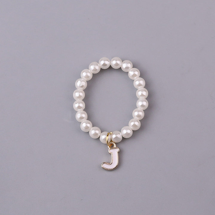 10cm dolls Letter Pearl Necklace dolls accessory