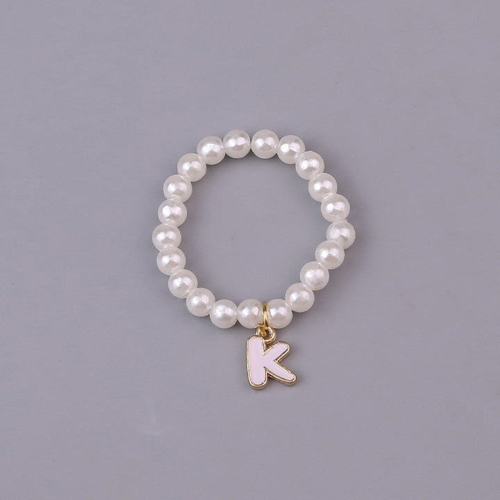 10cm dolls Letter Pearl Necklace dolls accessory