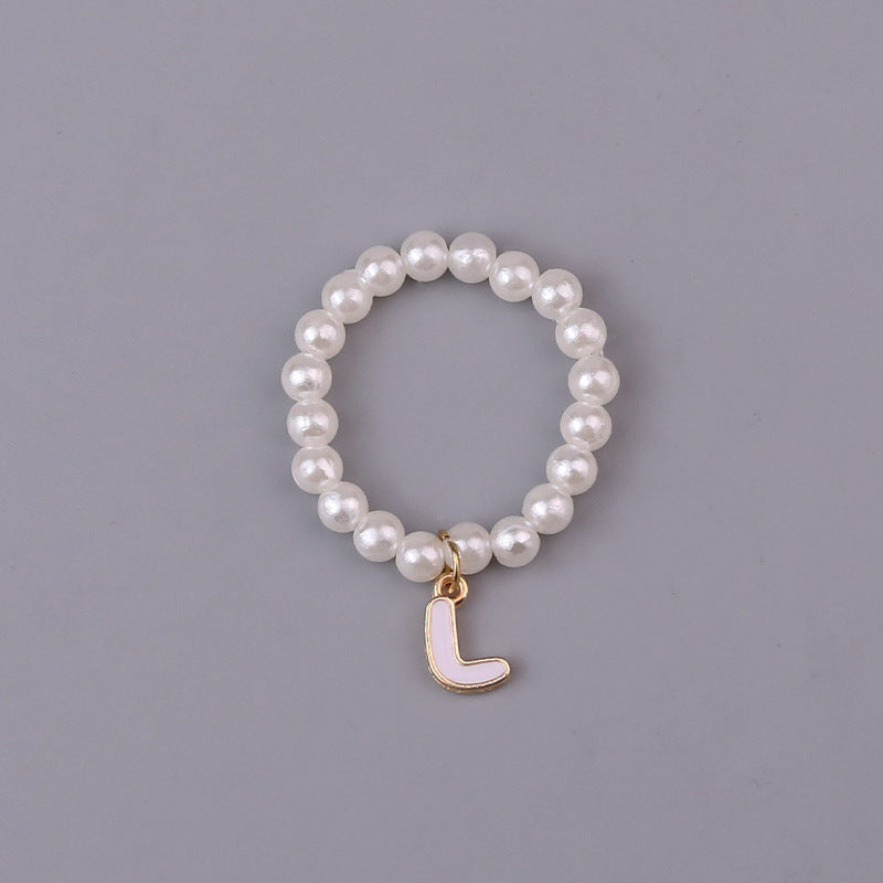 10cm dolls Letter Pearl Necklace dolls accessory