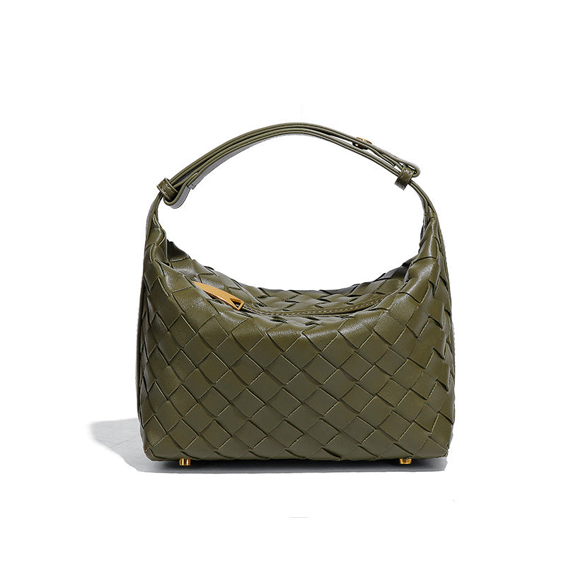 MINI WALLACE LEATHER SHOULDER BAG FOR WOMEN