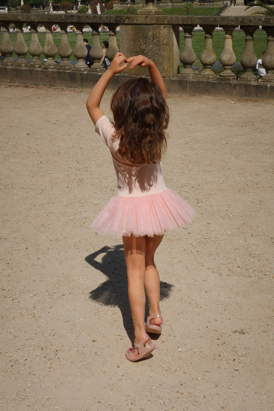 BALLERINA dress-cherry sequin dress for girls-preorder