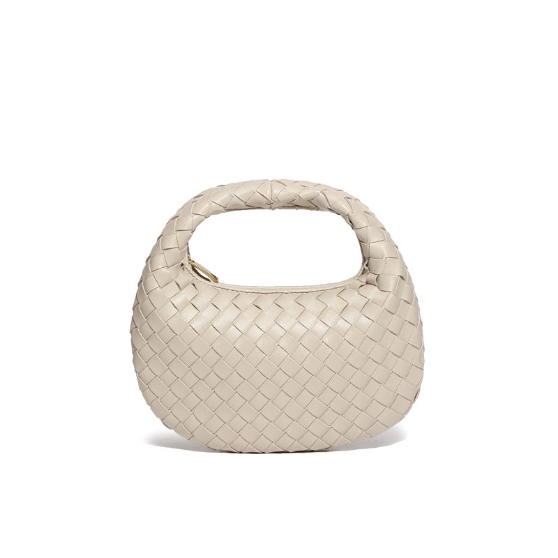 Mini Woven leather Tote bag for women