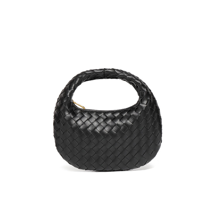 Mini Woven leather Tote bag for women