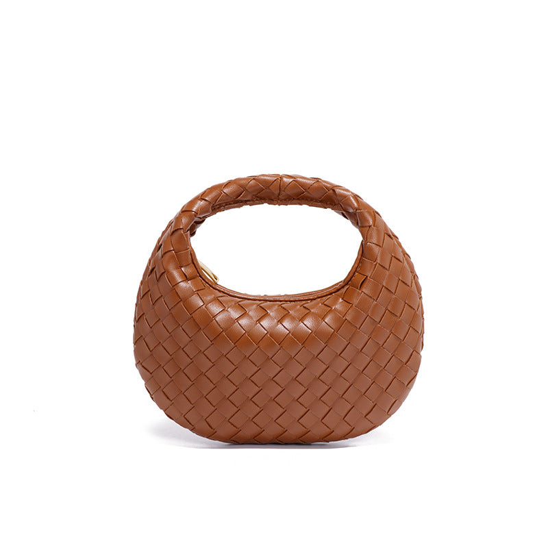 Mini Woven leather Tote bag for women