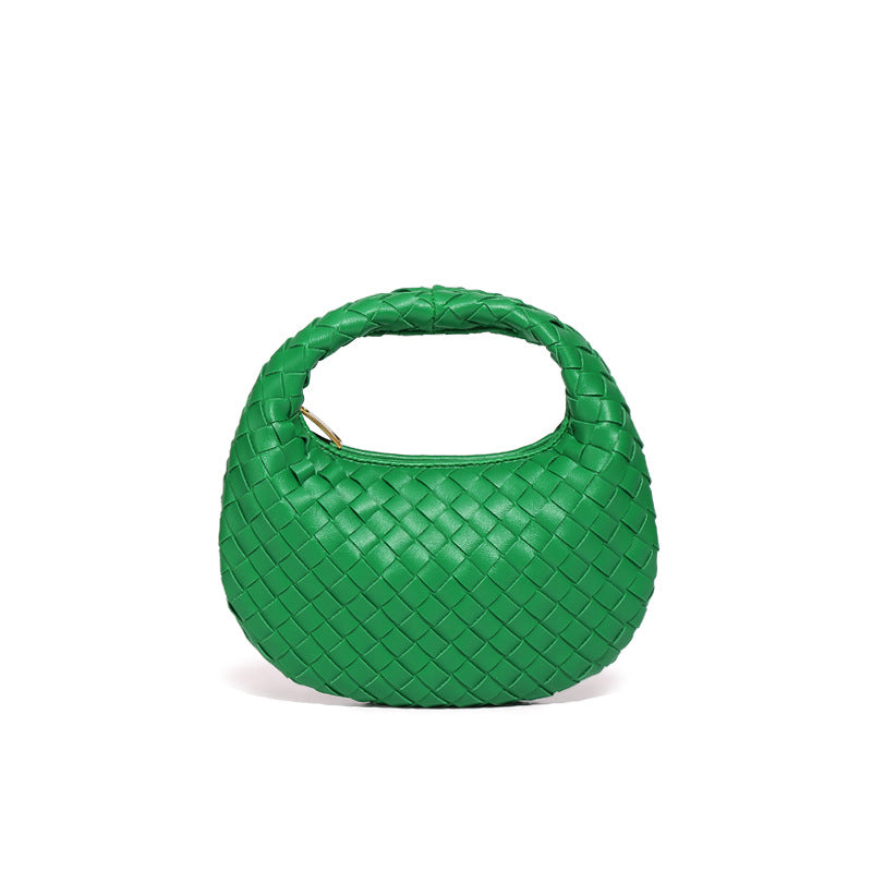 Mini Woven leather Tote bag for women