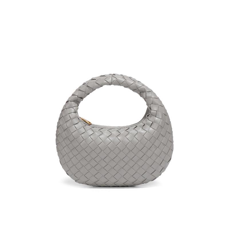 Mini Woven leather Tote bag for women