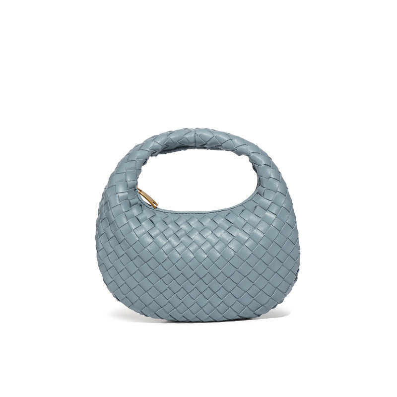 Mini Woven leather Tote bag for women