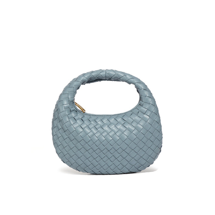 Mini Woven leather Tote bag for women