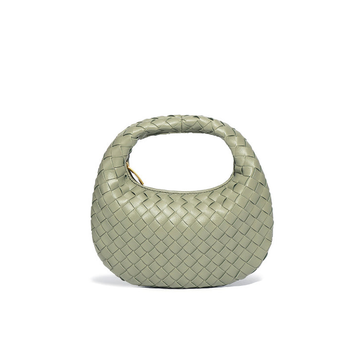 Mini Woven leather Tote bag for women