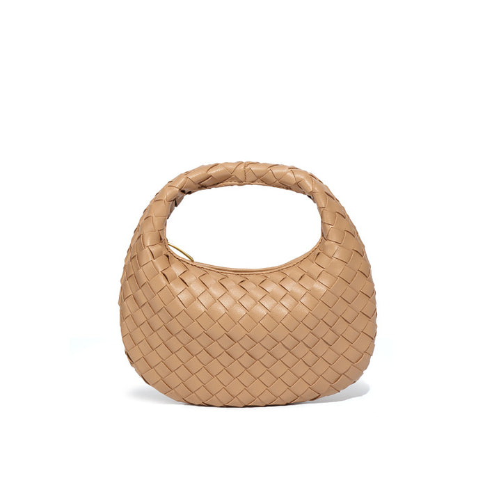 Mini Woven leather Tote bag for women