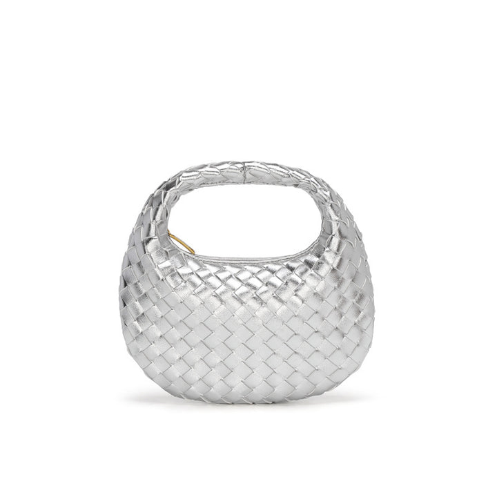Mini Woven leather Tote bag for women
