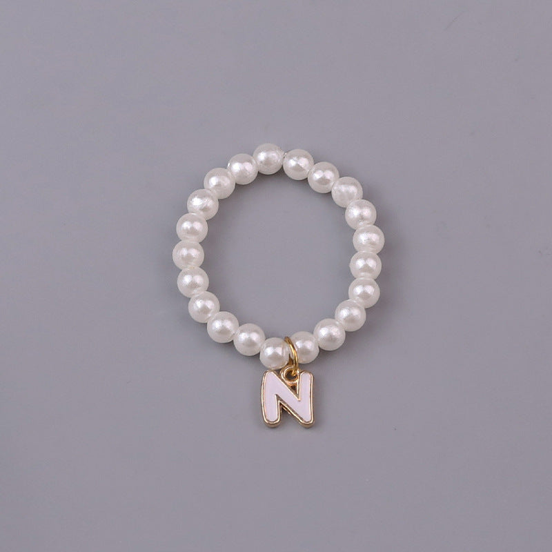 10cm dolls Letter Pearl Necklace dolls accessory