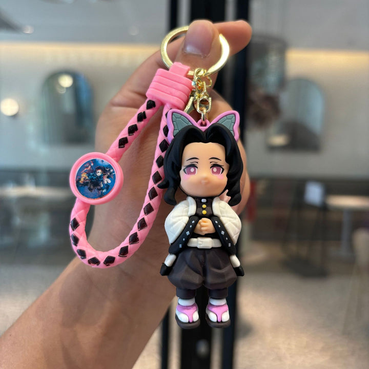 Demon Slayer: Kimetsu no Yaiba characters dress-up keychain