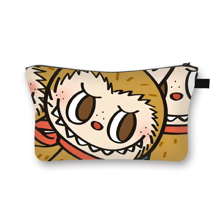 Labubu cosmetic bag portable toiletry bag