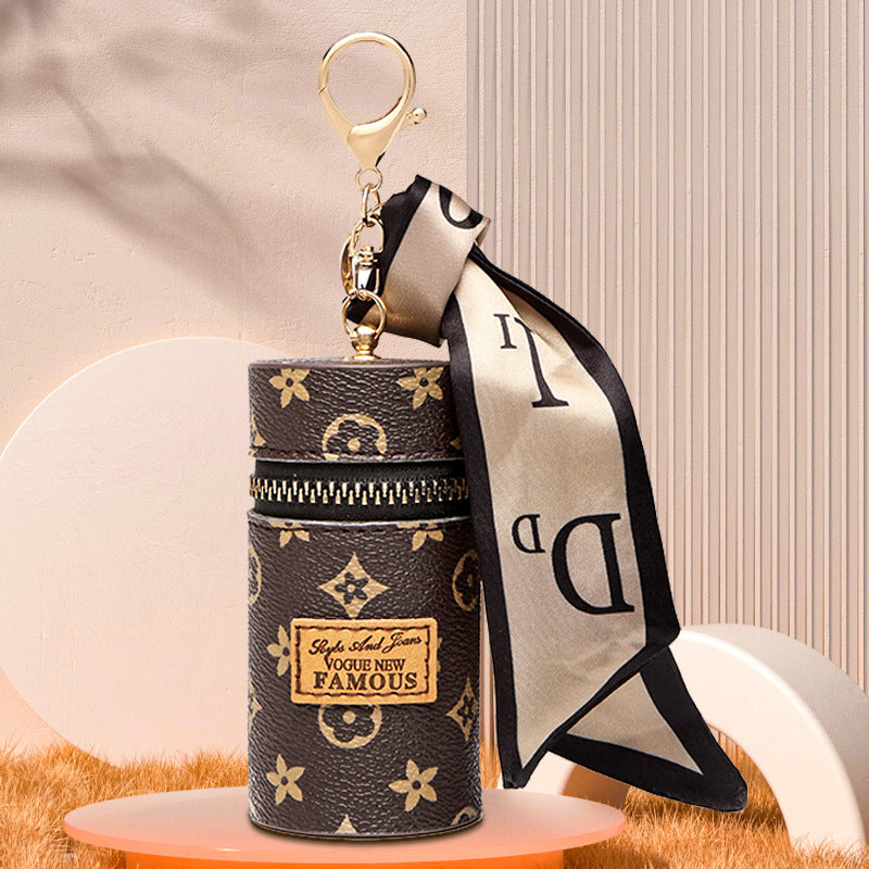 Designer mini Bag keychain lipstick bag