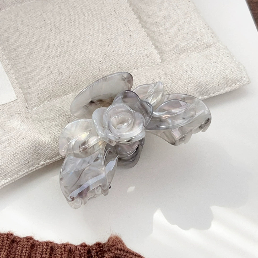 Rose flower hair claw clip Premium Durable Acetate Hair Claws