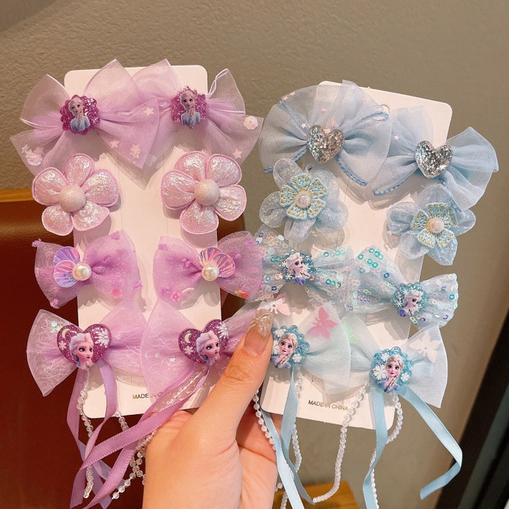 Elsa princess Hair clip Set for girls