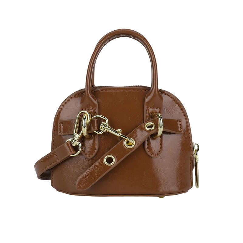 Retro shell Handbag One-shoulder Crossbody Women's Bag