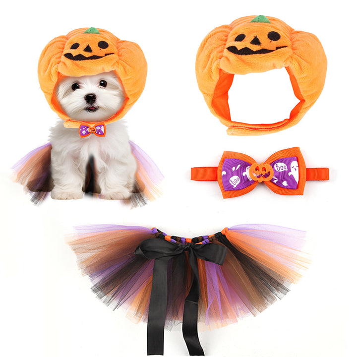 Halloween pet costumes Puppy Kitten Halloween party dress up