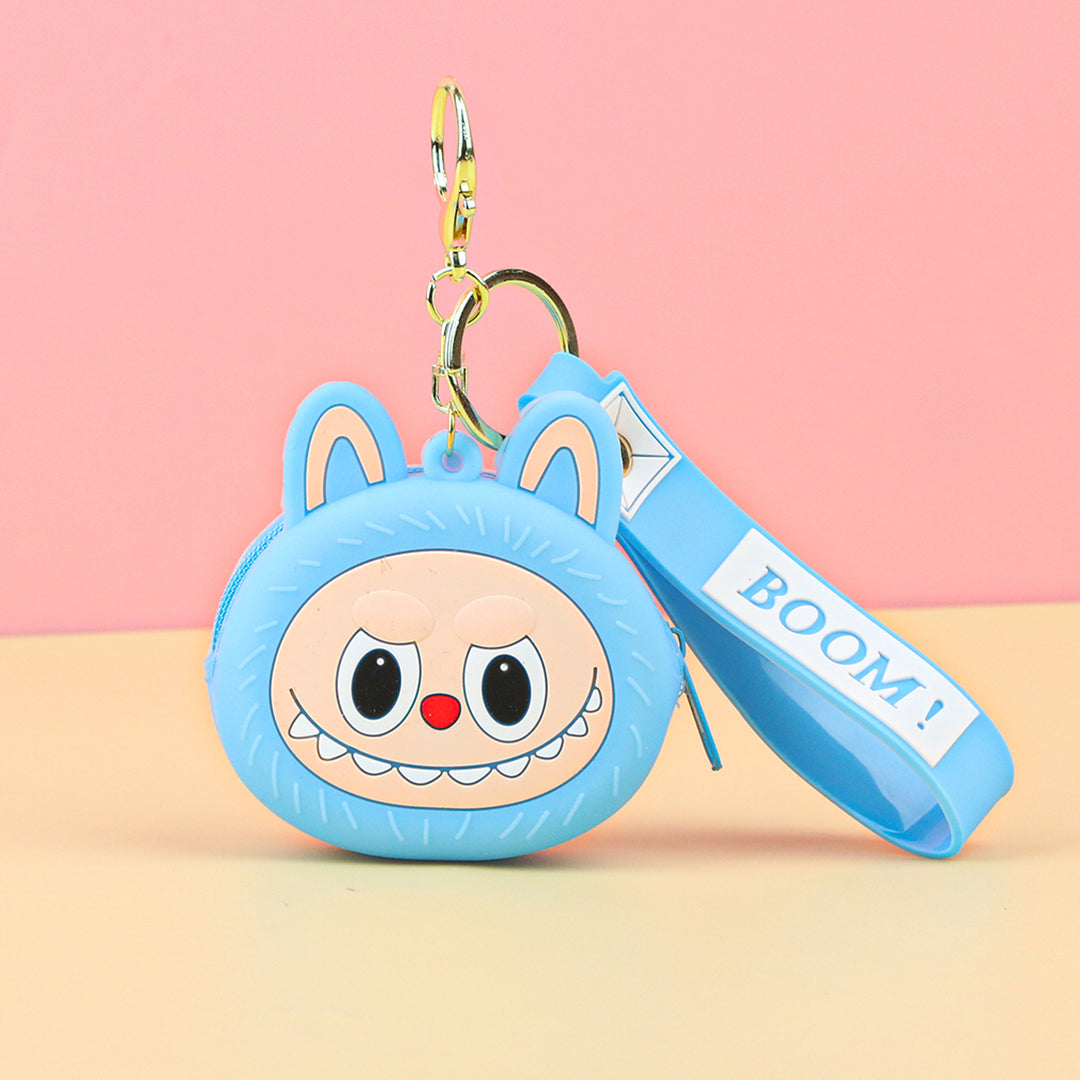 Labubu cute key chain coin purse labubu gift