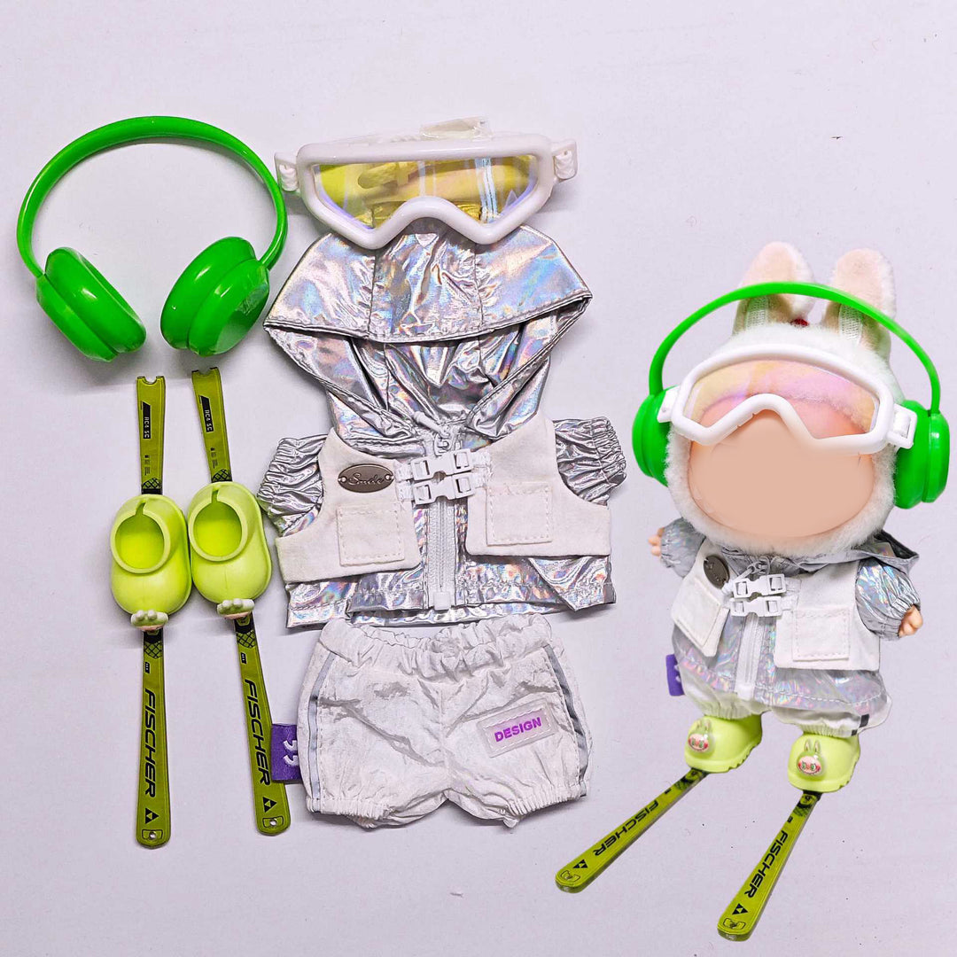 17cm dolls Winter ski goggles set doll clothes